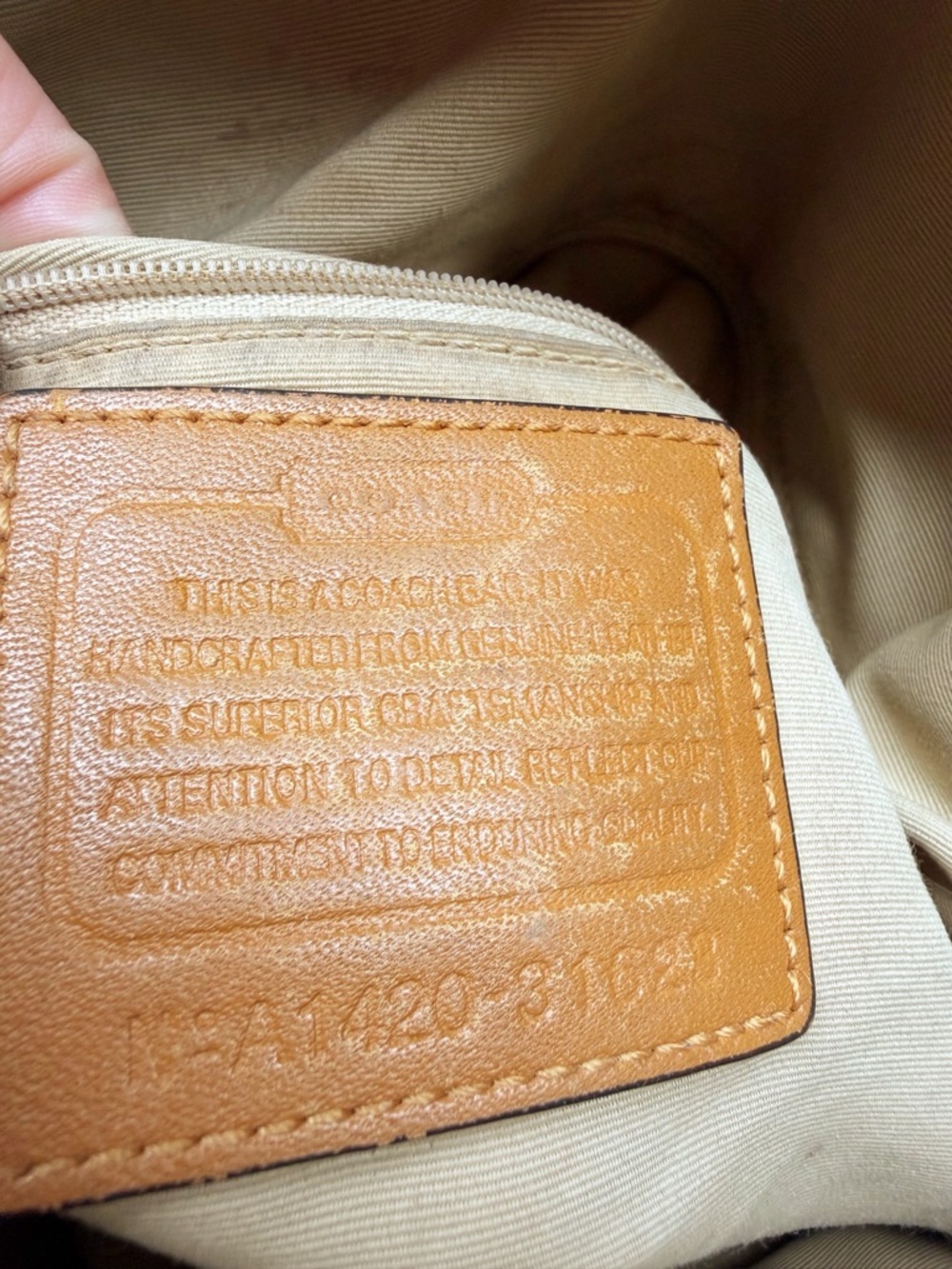Coach Bleeker Sullivan Pebbled Leather Hobo Crossbody Purse - Picture 12 of 12